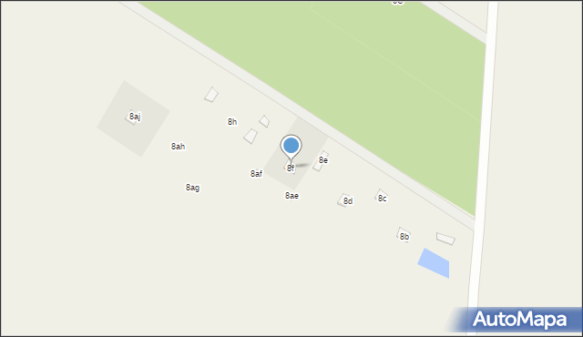 Wilków, Wilków, 8f, mapa Wilków