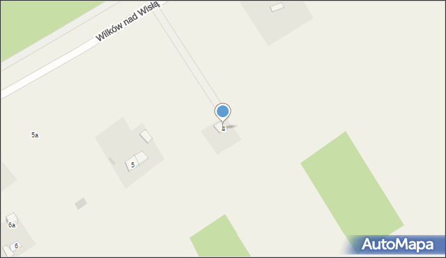 Wilków nad Wisłą, Wilków nad Wisłą, 4, mapa Wilków nad Wisłą