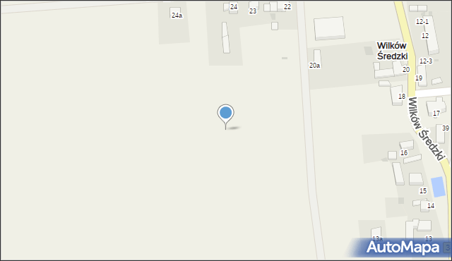 Wilków Średzki, Wilków Średzki, 22d, mapa Wilków Średzki