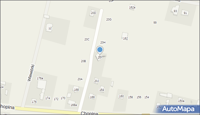 Wilkowa Wieś, Wilkowa Wieś, 20I, mapa Wilkowa Wieś