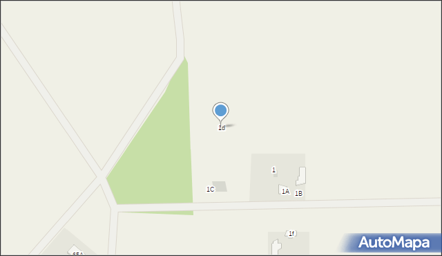 Wilkówiec, Wilkówiec, 1d, mapa Wilkówiec