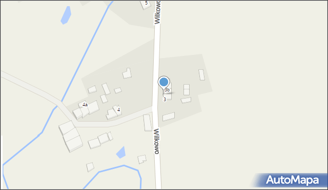Wilkowo, Wilkowo, 3a, mapa Wilkowo