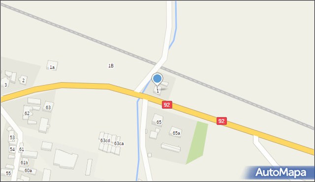 Wilkowo, Wilkowo, 1, mapa Wilkowo