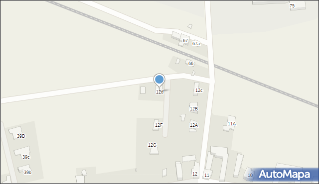 Wilkowo, Wilkowo, 12d, mapa Wilkowo