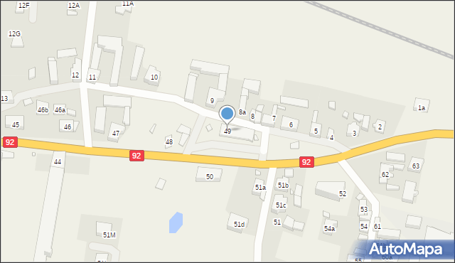 Wilkowo, Wilkowo, 49, mapa Wilkowo