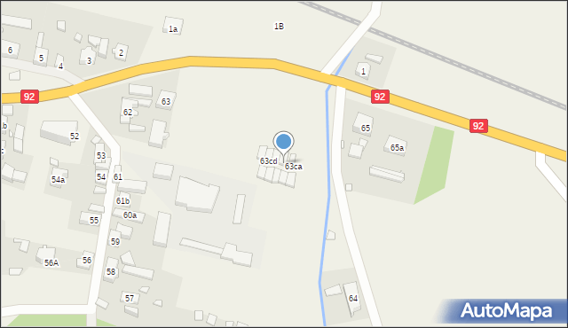 Wilkowo, Wilkowo, 63cb, mapa Wilkowo