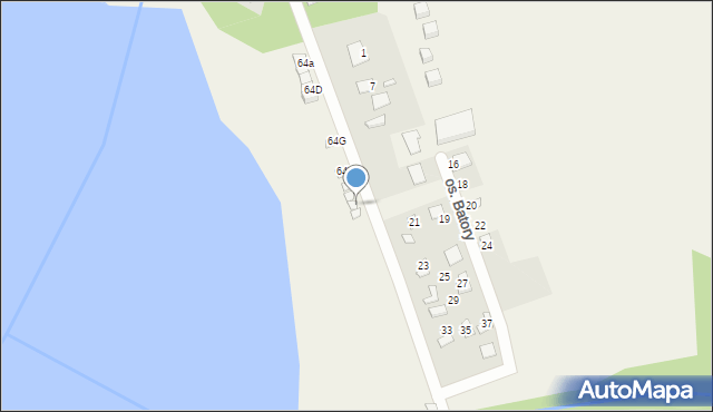 Wilkowo, Wilkowo, 64l, mapa Wilkowo