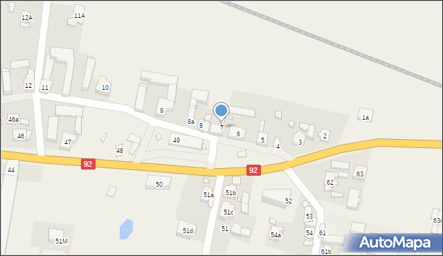 Wilkowo, Wilkowo, 7, mapa Wilkowo