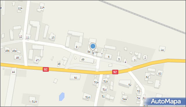 Wilkowo, Wilkowo, 8, mapa Wilkowo