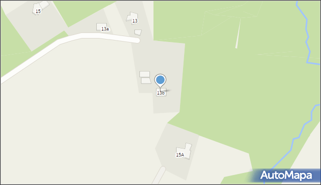 Wilkowo, Wilkowo, 13b, mapa Wilkowo