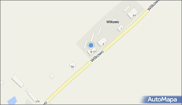 Wilkowo, Wilkowo, 8, mapa Wilkowo