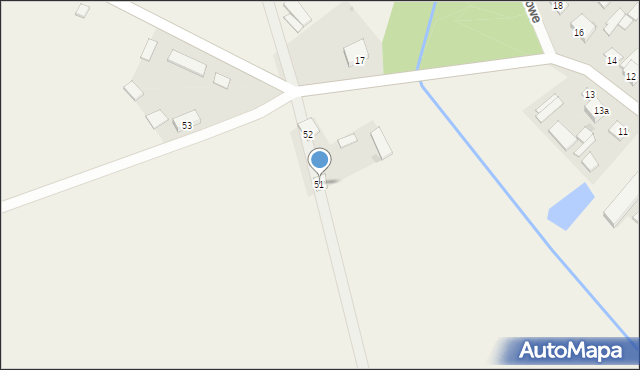 Wilkowo Stare, Wilkowo Stare, 51, mapa Wilkowo Stare