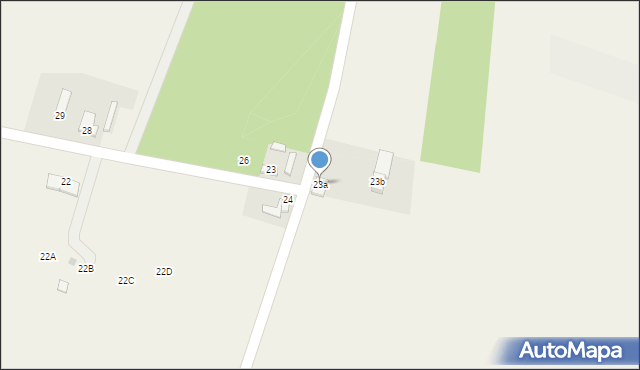 Wilkucice Duże, Wilkucice Duże, 23a, mapa Wilkucice Duże