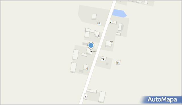 Wilkucice Duże, Wilkucice Duże, 7, mapa Wilkucice Duże