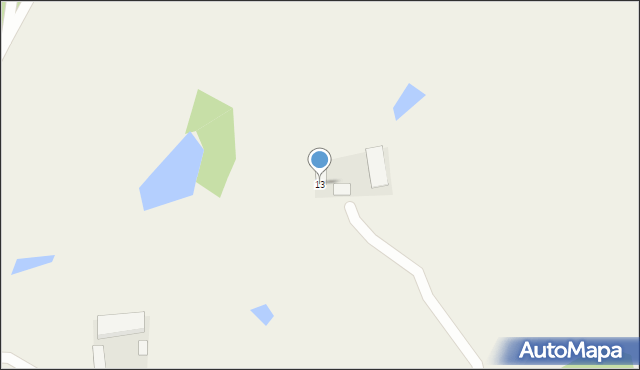 Wiłkupie, Wiłkupie, 13, mapa Wiłkupie