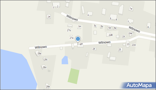 Wilnowo, Wilnowo, 28, mapa Wilnowo