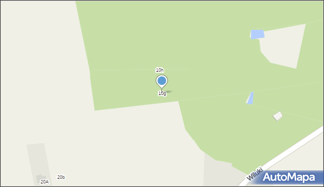 Wiluki, Wiluki, 10g, mapa Wiluki