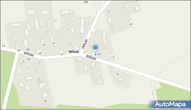 Wiluki, Wiluki, 6, mapa Wiluki