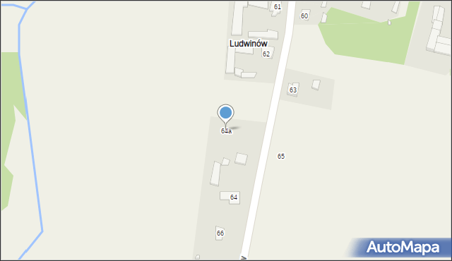 Wincentów, Wincentów, 64a, mapa Wincentów