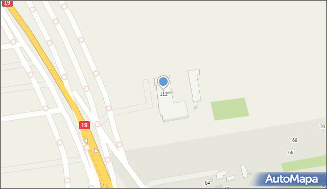 Wincentów, Wincentów, 112, mapa Wincentów