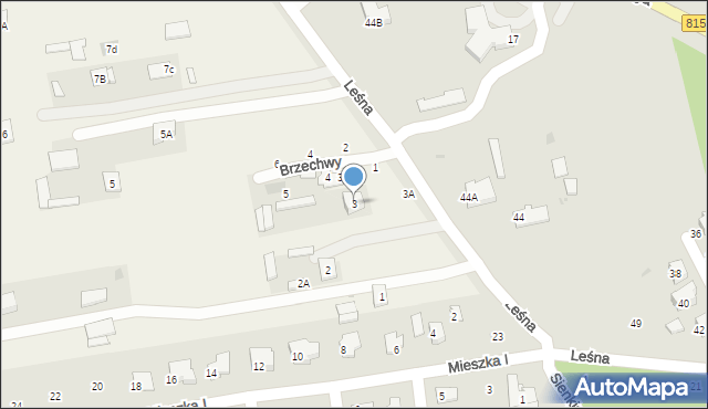 Wincentów, Wincentów, 3, mapa Wincentów