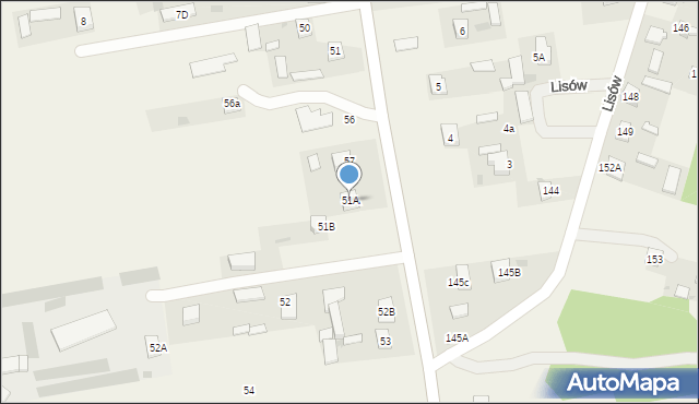 Wincentów, Wincentów, 51A, mapa Wincentów