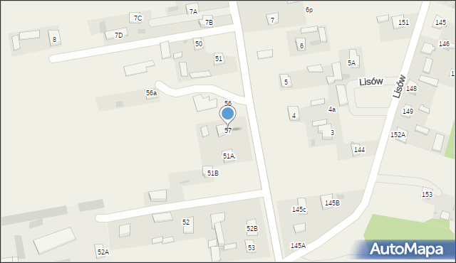 Wincentów, Wincentów, 57, mapa Wincentów