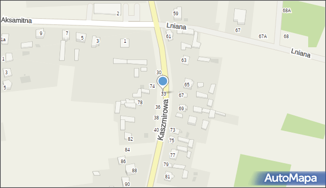 Wincentów, Wincentów, 33, mapa Wincentów