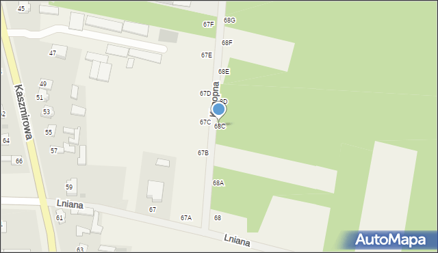 Wincentów, Wincentów, 68C, mapa Wincentów