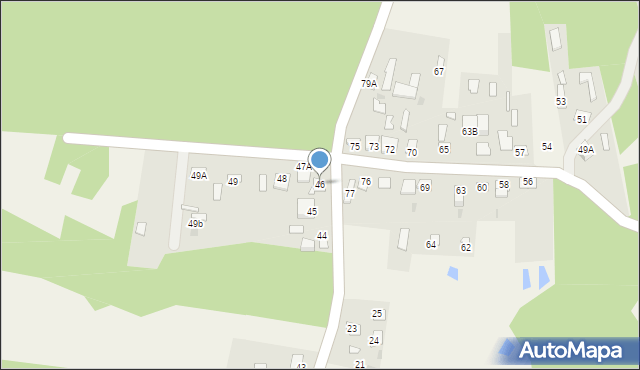 Wincentów, Wincentów, 46, mapa Wincentów