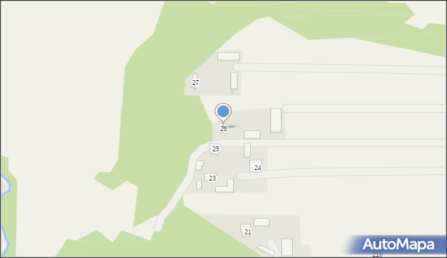 Wincentówek, Wincentówek, 26, mapa Wincentówek