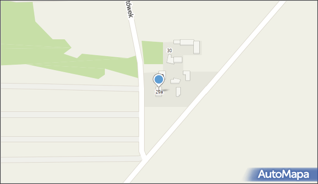 Wincentówek, Wincentówek, 29a, mapa Wincentówek