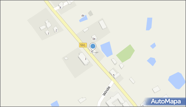 Winda, Winda, 4/1, mapa Winda