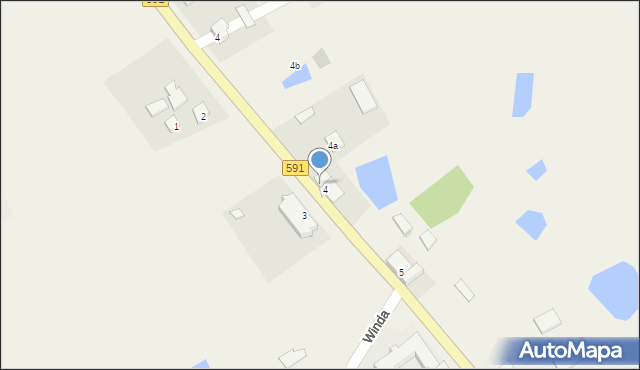 Winda, Winda, 4/2, mapa Winda