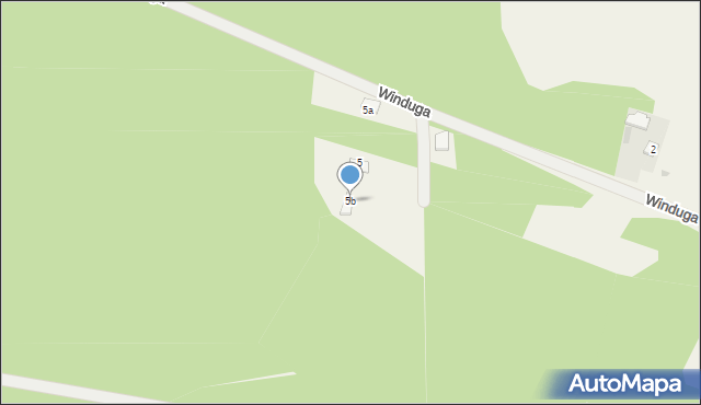 Winduga, Winduga, 5b, mapa Winduga