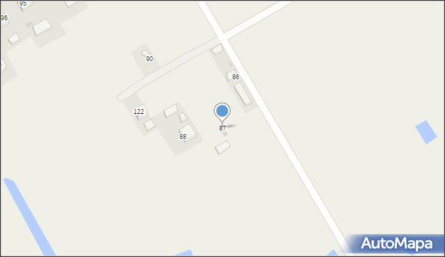 Winiary, Winiary, 87, mapa Winiary