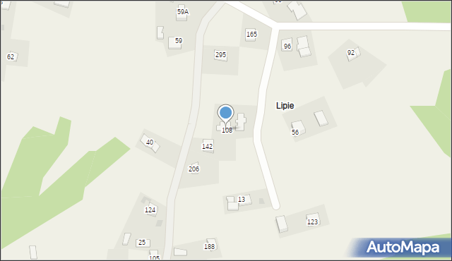 Winiary, Winiary, 108, mapa Winiary