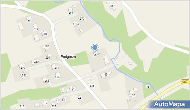 Winiary, Winiary, 16, mapa Winiary