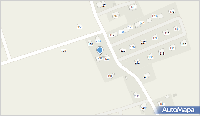 Winiary, Winiary, 298, mapa Winiary