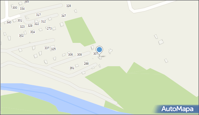 Winiary, Winiary, 318, mapa Winiary