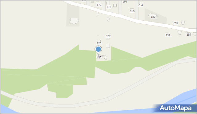 Winiary, Winiary, 335, mapa Winiary
