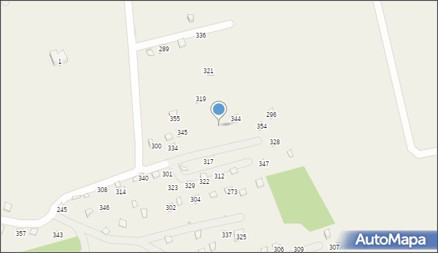 Winiary, Winiary, 366, mapa Winiary