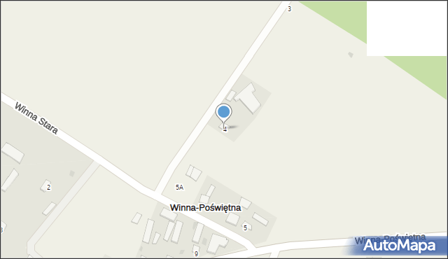 Winna-Poświętna, Winna-Poświętna, 4, mapa Winna-Poświętna