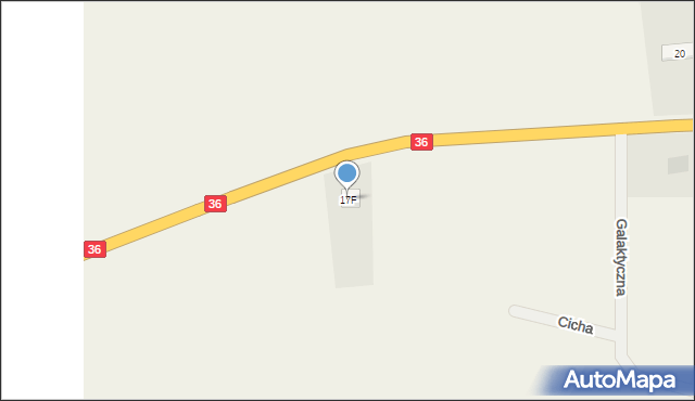 Wińsko, Witosa Wincentego, 17F, mapa Wińsko