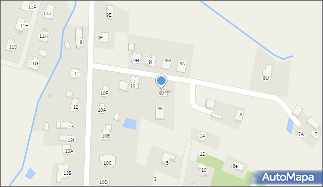 Wioska, Wioska, 9J, mapa Wioska