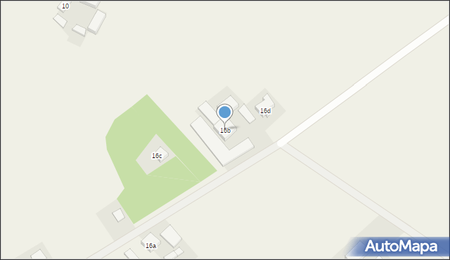 Wioska, Wioska, 16b, mapa Wioska