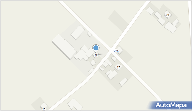 Wioska, Wioska, 28, mapa Wioska