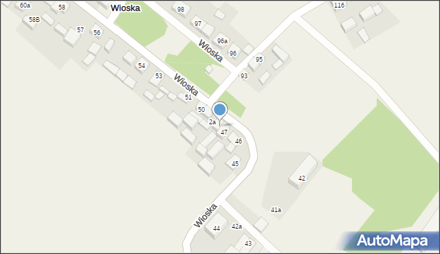 Wioska, Wioska, 48, mapa Wioska