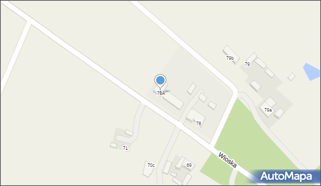 Wioska, Wioska, 78A, mapa Wioska