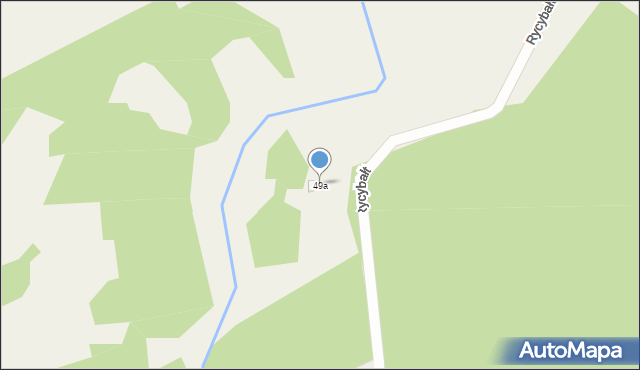 Wipsowo, Wipsowo, 49a, mapa Wipsowo